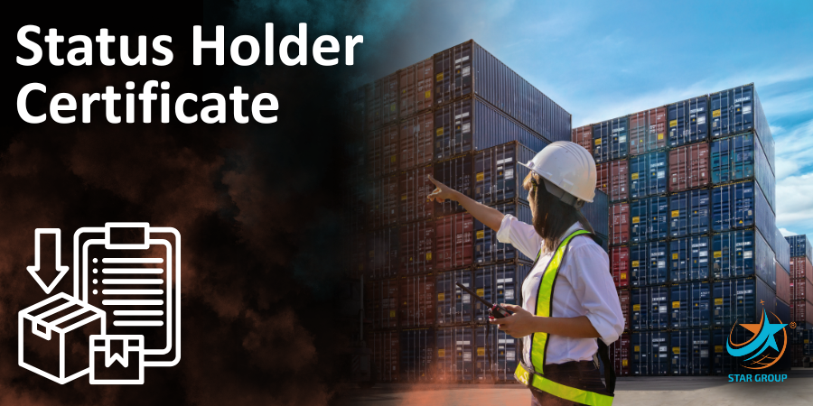 Status Holder Certificate